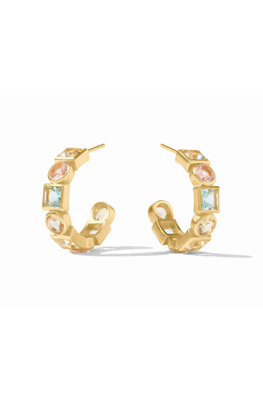 Jolie Hoop - Multi Stone