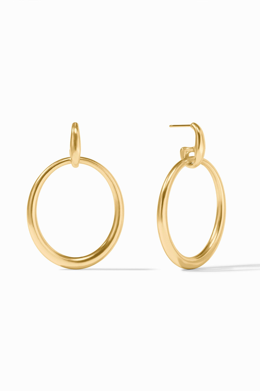 Laguna Doorknocker Earring - Gold