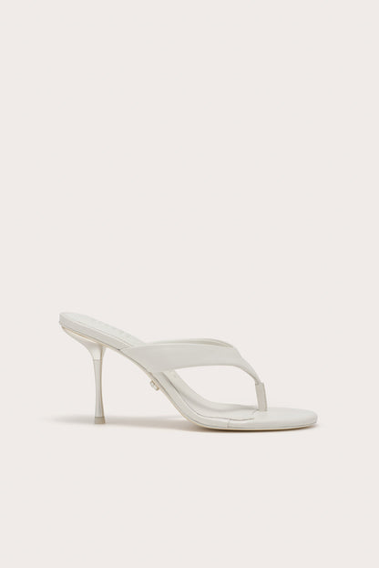 STELLA HEEL - ANTIQUE WHITE