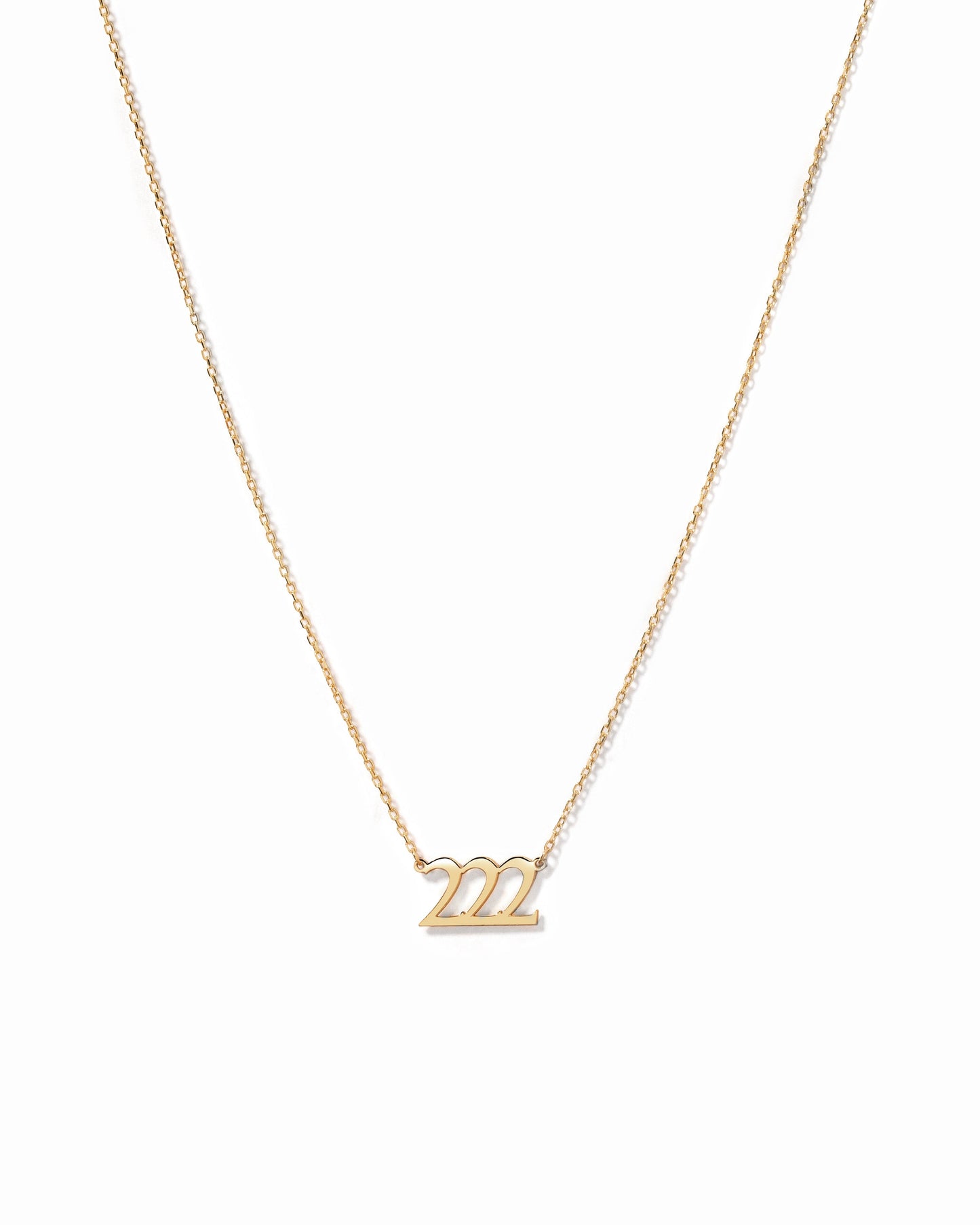 Angel Number Custom Necklace