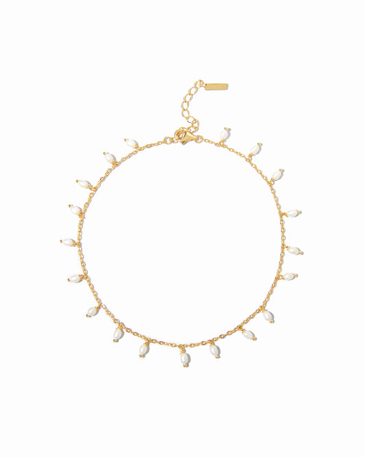 Pearl Charm Anklet