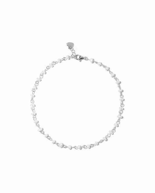 Beaded Pearl Anklet