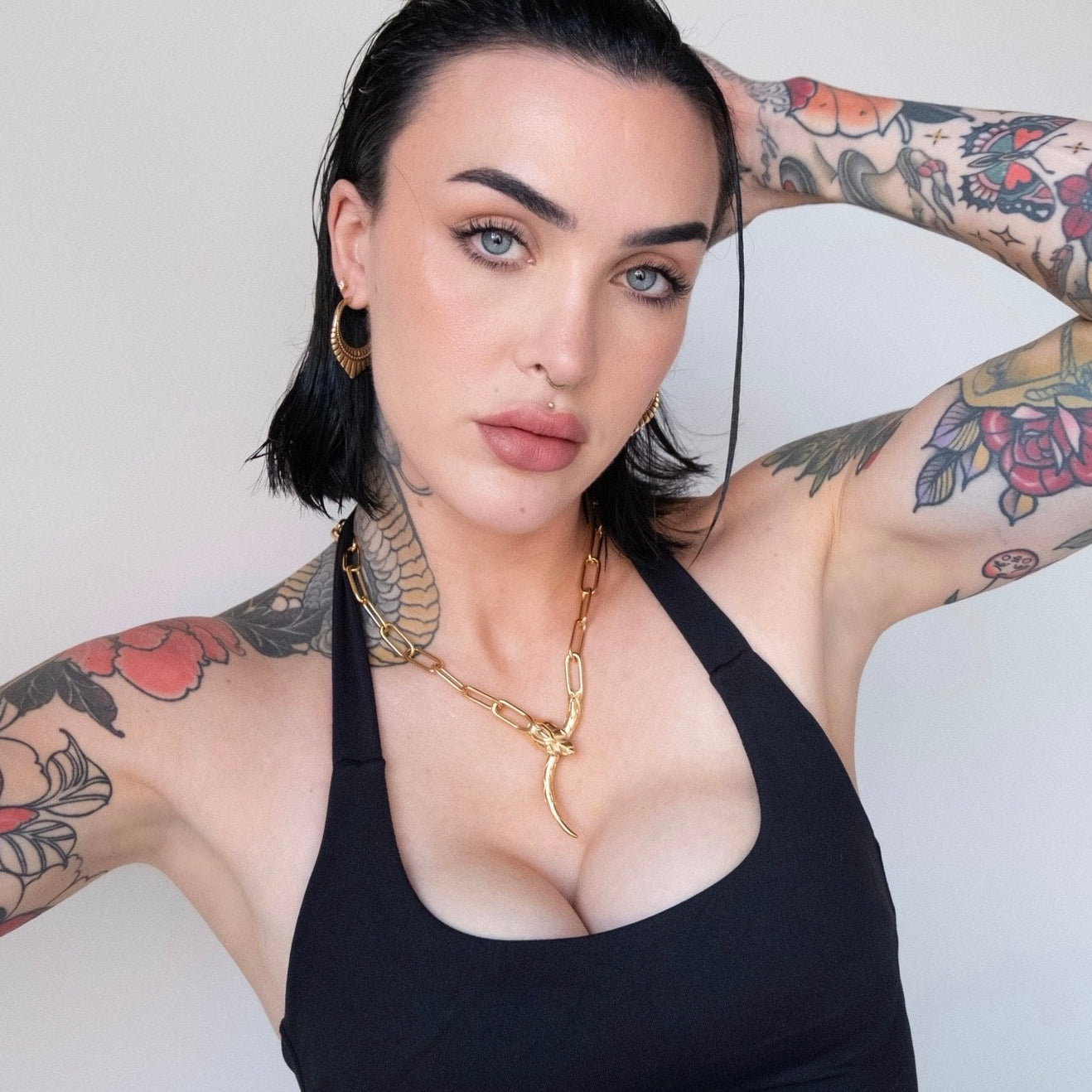 VIPER COIL NECKLACE