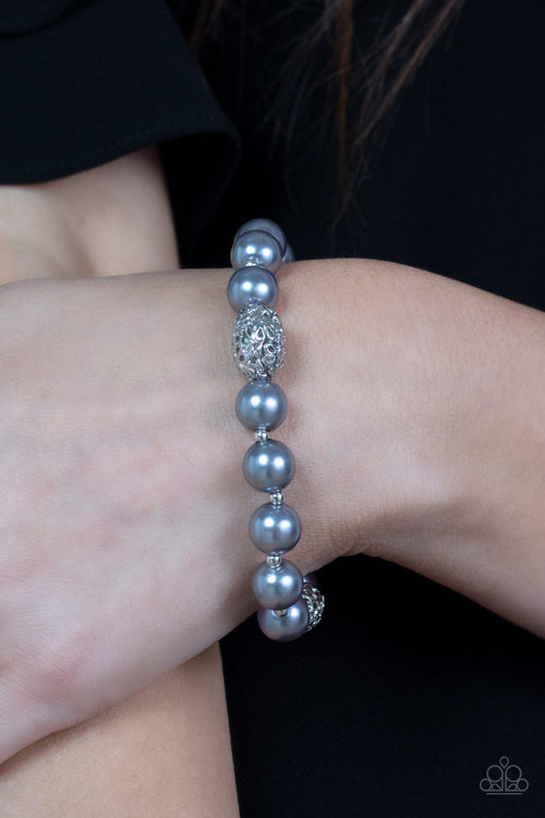 Upscale Whimsy - Silver Paparazzi Accessories