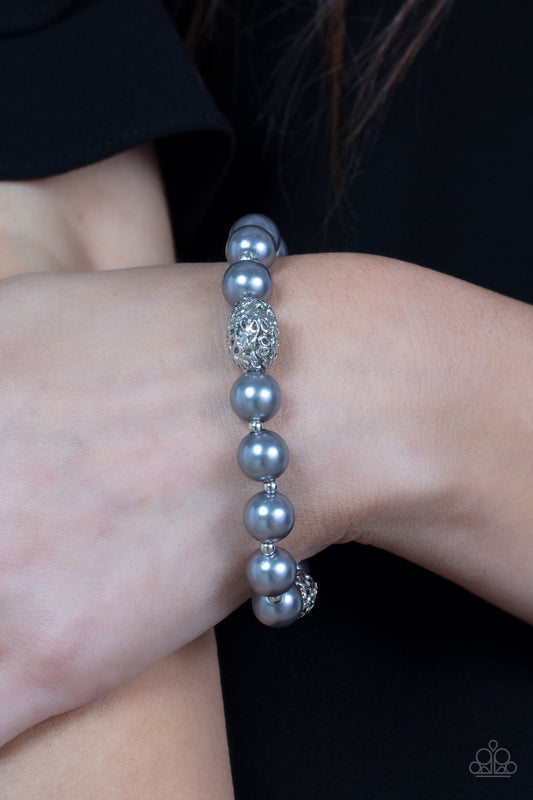 Upscale Whimsy - Silver Paparazzi Accessories