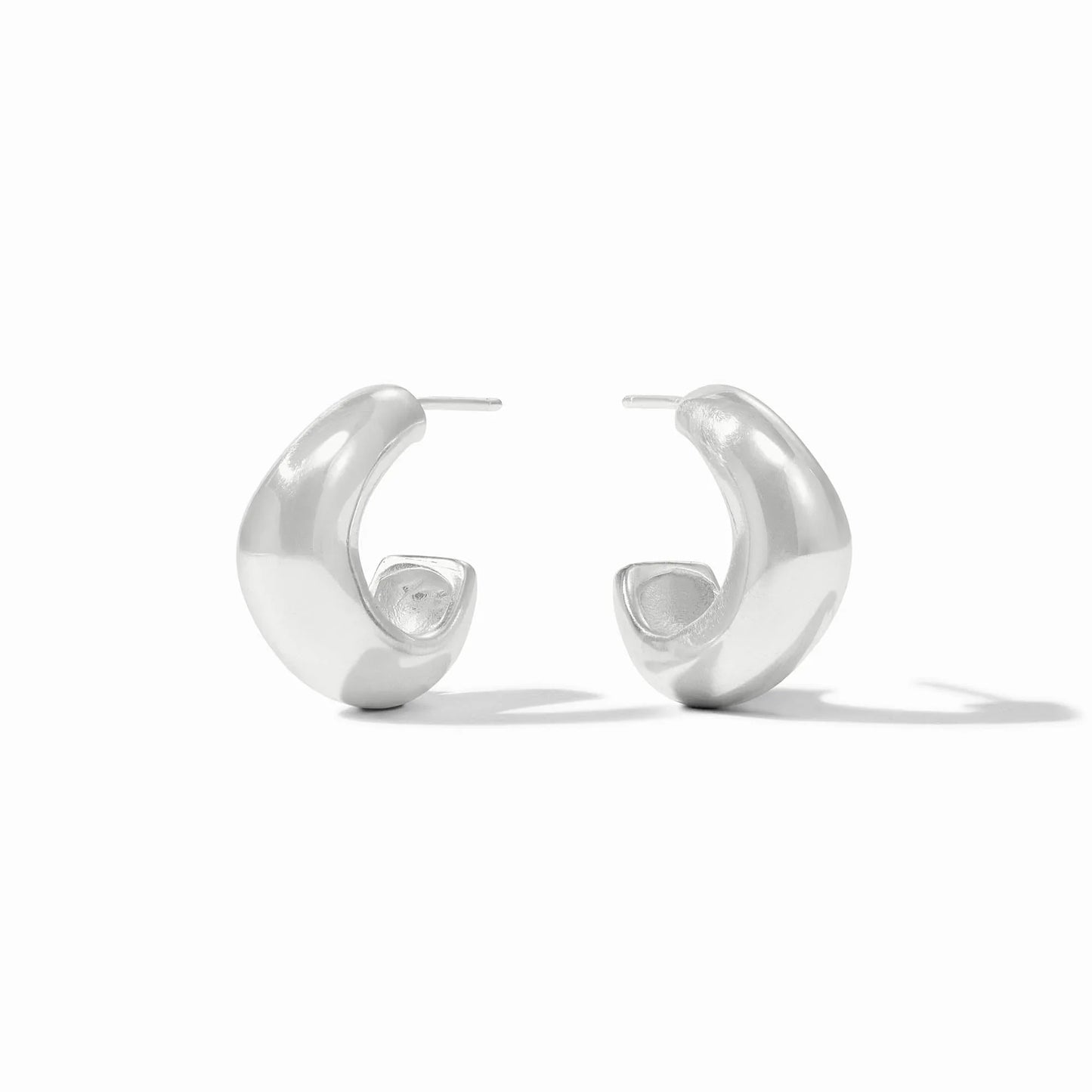 Wave Hoop - Silver