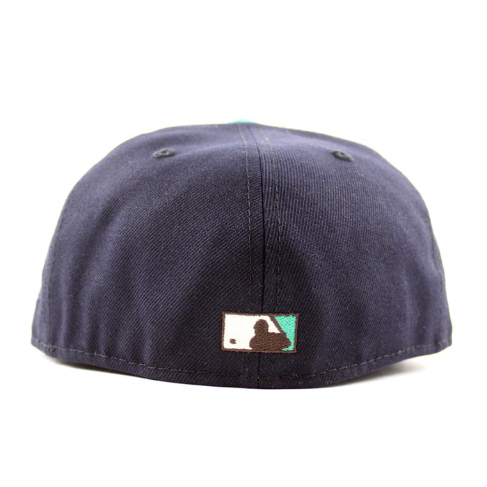 Anaheim Angels 60th New Era 59Fifty Fitted Hat (Navy Walnut Blue Tint Under Brim)