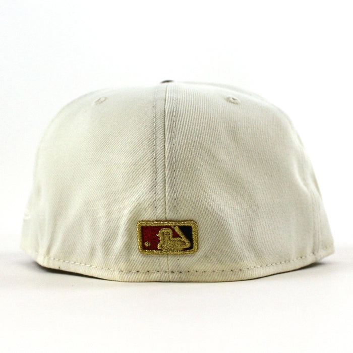 Anaheim Angels Upside Down Shohei Ohtani Patch New Era 59Fifty Fitted Hat (Chrome White Navy Green Under Brim)