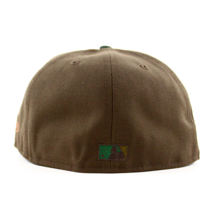 Arizona Diamondbacks 10th Anniversary New Era 59Fifty Fitted Hat (Walnut Green Khaki Under Brim)