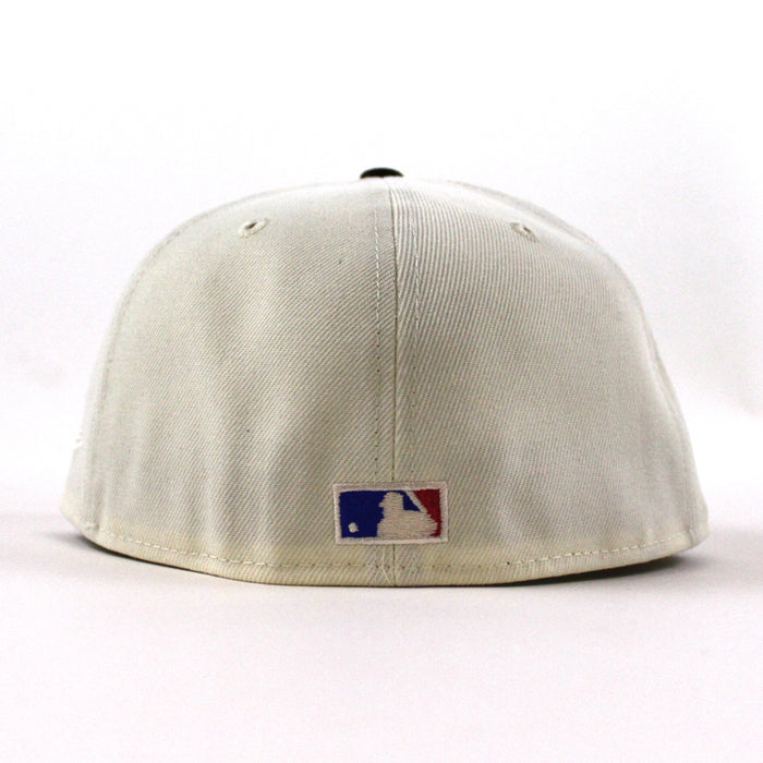 Arizona Diamondbacks 1998 Inaugural Season New Era 59Fifty Fitted Hat (Chrome White Black Red Under Brim)