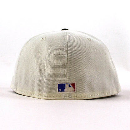 Arizona Diamondbacks 1998 Inaugural Season New Era 59Fifty Fitted Hat (Chrome White Black Red Under Brim)