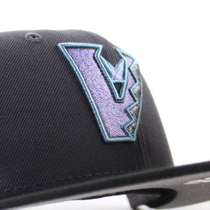 Arizona Diamondbacks 1998 Inaugural Season New Era 59Fifty Fitted Hat (Graphite Black Gray Under Brim)