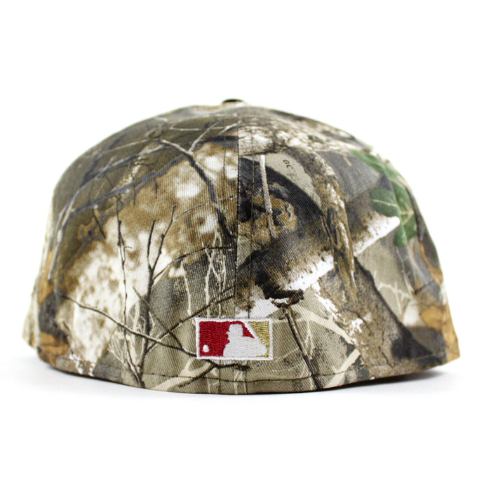Arizona Diamondbacks 1998 Inaugural Season New Era 59Fifty Fitted Hat (RealTree Camo Black Green Under Brim)