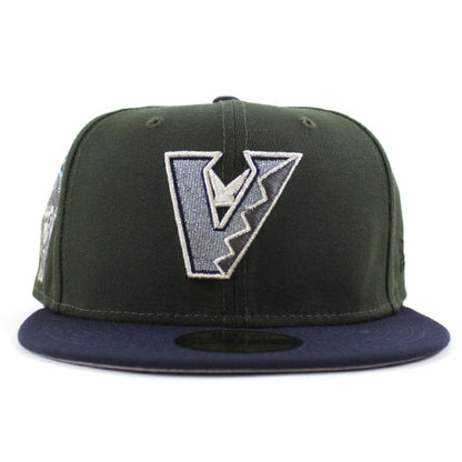 Arizona Diamondbacks 1998 Inaugural Season New Era 59Fifty Fitted Hat (SEAWEED Navy Gray Under Brim)