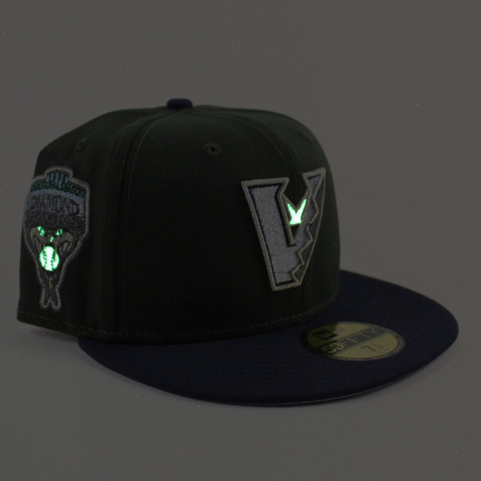 Arizona Diamondbacks 1998 Inaugural Season New Era 59Fifty Fitted Hat (SEAWEED Navy Gray Under Brim)