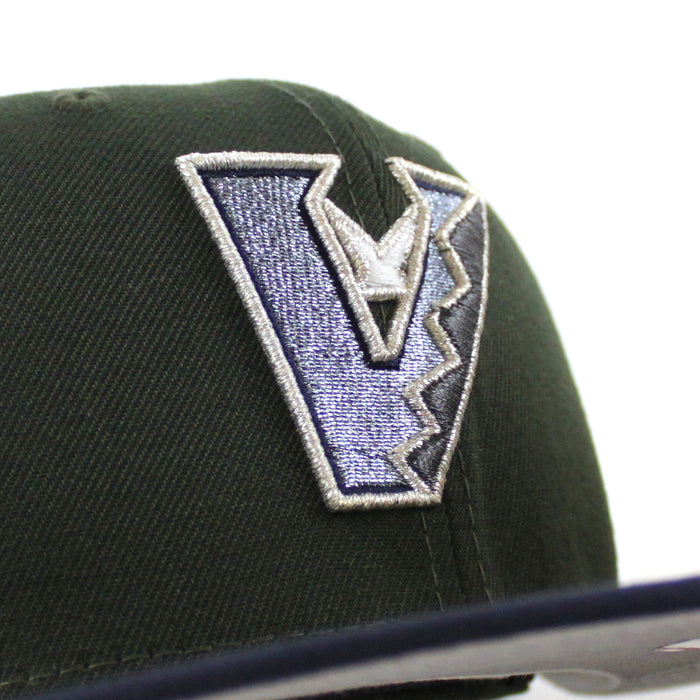 Arizona Diamondbacks 1998 Inaugural Season New Era 59Fifty Fitted Hat (SEAWEED Navy Gray Under Brim)