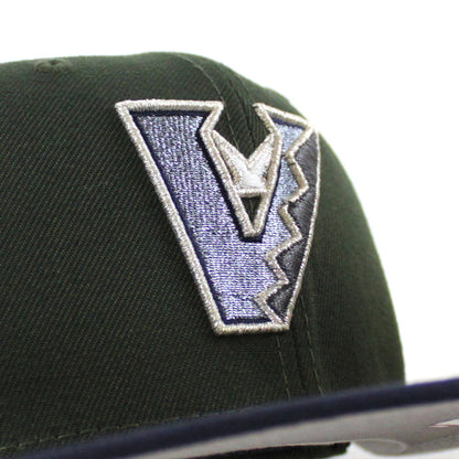 Arizona Diamondbacks 1998 Inaugural Season New Era 59Fifty Fitted Hat (SEAWEED Navy Gray Under Brim)