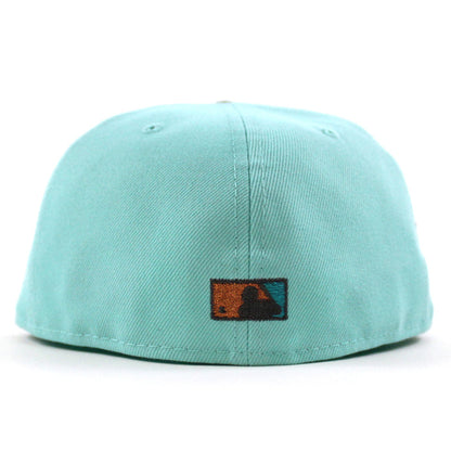 Arizona Diamondbacks 20th Anniversary New Era 59Fifty Fitted Hat (Blue Tint Black Gray Under Brim)