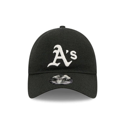This is a Athletics MLB Merino Wool Dark Green 9TWENTY Adjustable Cap 2