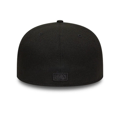 This is a Atlanta Braves MLB Black on Black 59FIFTY Fitted Cap 3