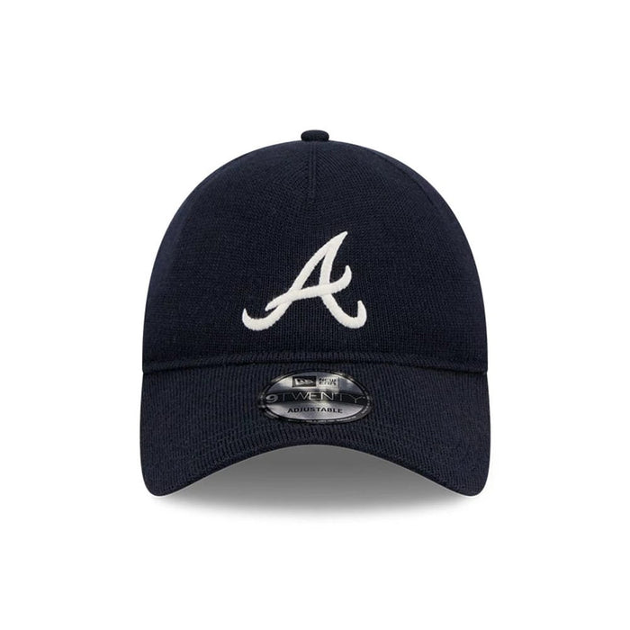 This is a Atlanta Braves MLB Merino Wool Navy 9TWENTY Adjustable Cap 2