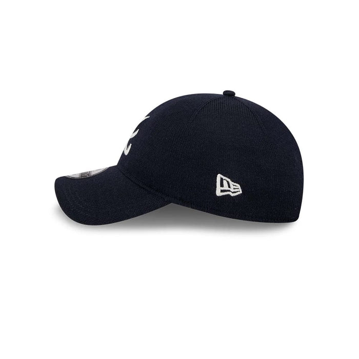 This is a Atlanta Braves MLB Merino Wool Navy 9TWENTY Adjustable Cap 4