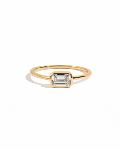 Baguette Bezel Ring