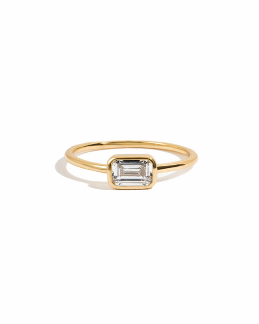 Baguette Bezel Ring