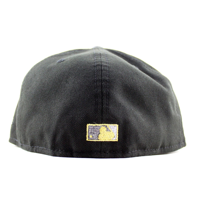 Baltimore Orioles 1992 - 1994 59Fifty New Era Fitted Hat (Black Misty Morning Metallic Gold Under Brim)