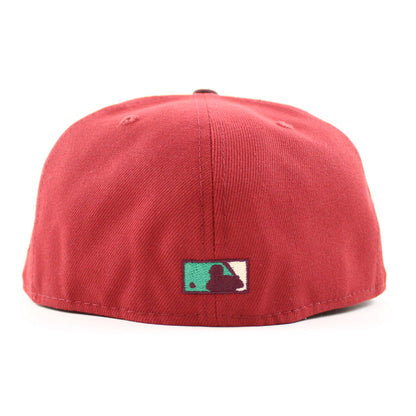 Baltimore Orioles 1993 All Star Game 59Fifty New Era Fitted Hat (Brick Maroon Emereld Under Brim)