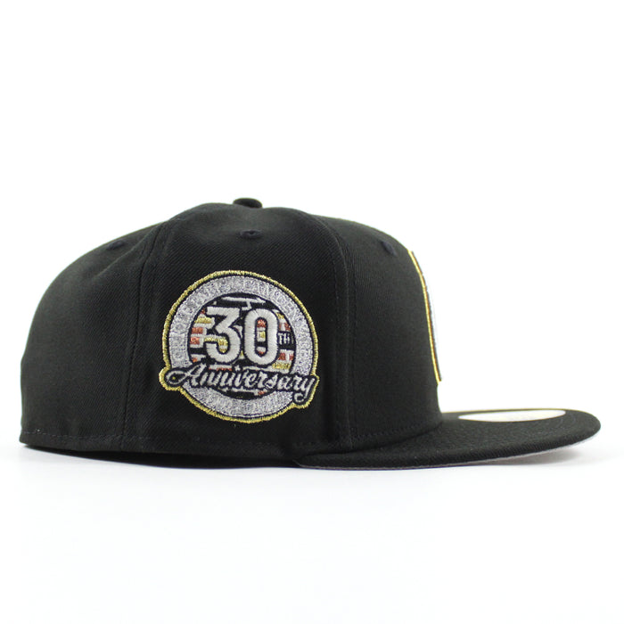 Baltimore Orioles 30th Anniversary 59Fifty New Era Fitted Hat (Black Gray Under Brim)