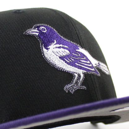 Baltimore Orioles 50th Anniversary 59Fifty New Era Fitted Hat (Black Purple Gray Under Brim)