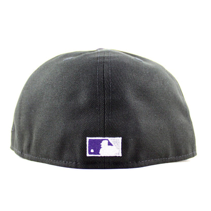 Baltimore Orioles 50th Anniversary 59Fifty New Era Fitted Hat (Black Purple Gray Under Brim)