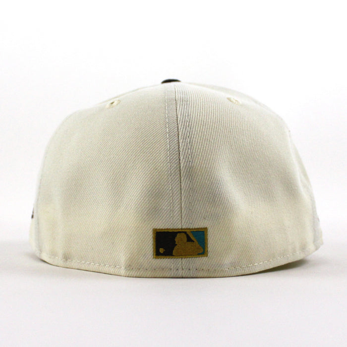 Baltimore Orioles Orioles Patch 59Fifty New Era Fitted Hat (Chrome Graphite Aqua Under Brim)