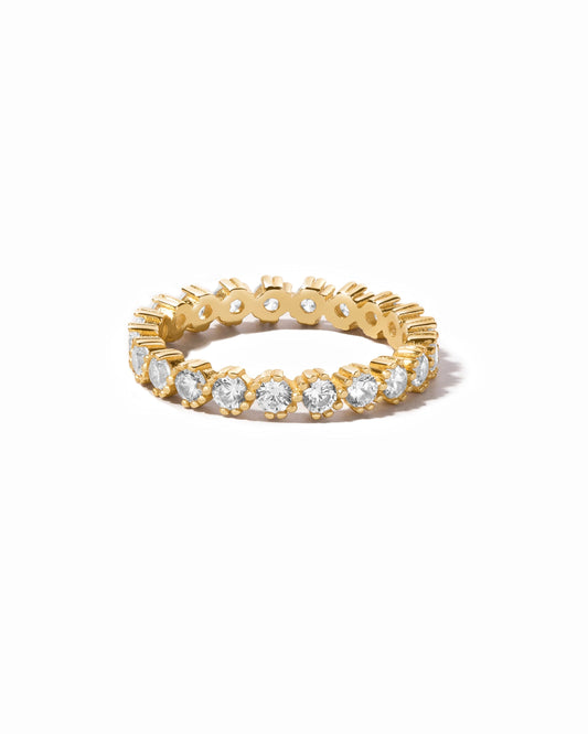 Bezeled Eternity Ring