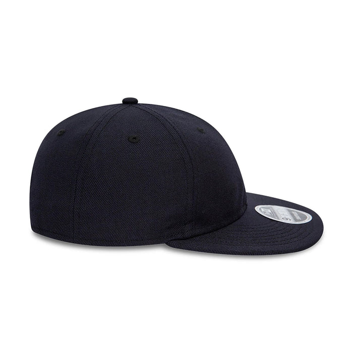 This is a Blank New Era Navy Retro Crown 9FIFTY Snapback Cap 5