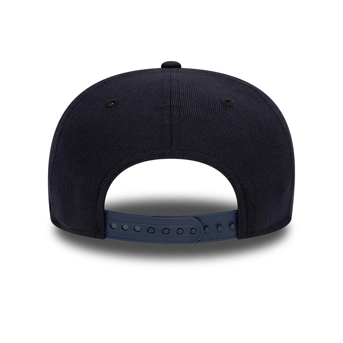 This is a Blank New Era Navy Retro Crown 9FIFTY Snapback Cap 6