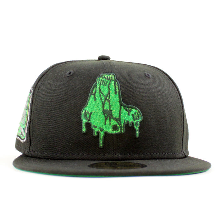 Boston Red Sox 1999 All Star Game New Era 59Fifty Fitted Hat (Black Green Under Brim)