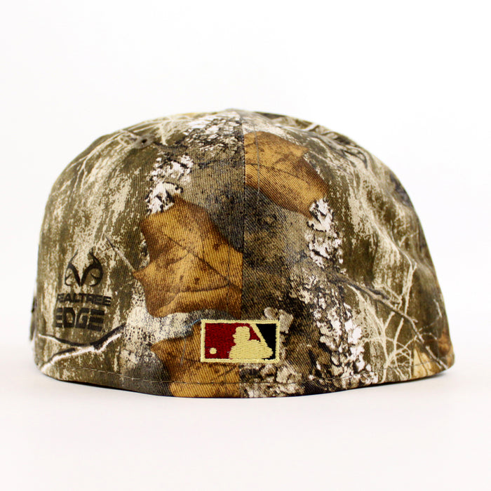 Boston Red Sox 1999 All Star Game New Era 59Fifty Fitted Hat (RealTree Camo Navy Green Under Brim)