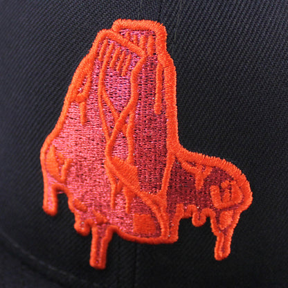 Boston Red Sox 2004 World Series New Era 59Fifty Fitted Hat (Navy Scarlet Red Gray Under Brim)