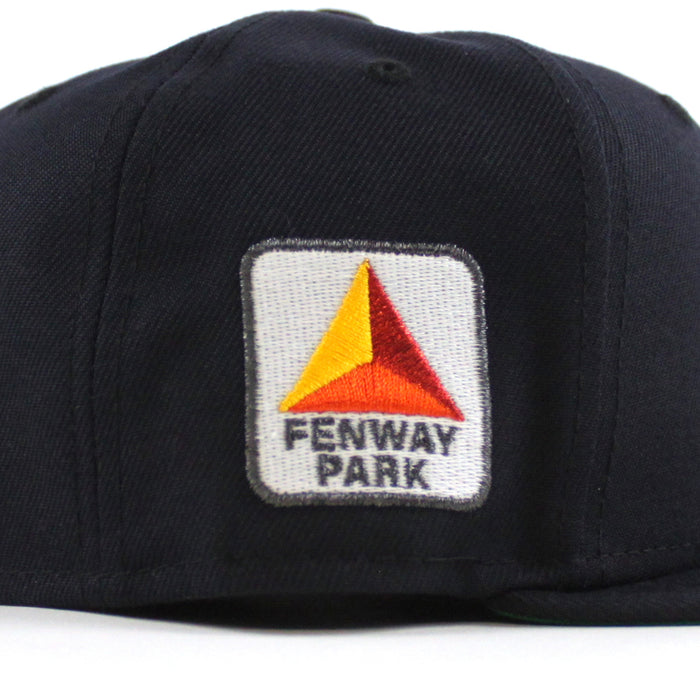 Boston Red Sox CITGO Fenway Park New Era 59Fifty Fitted Hat (Navy and Green Under Brim)