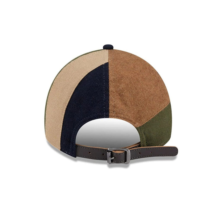 This is a Boston Red Sox MLB Patchwork Open Brown 9TWENTY Adjustable Cap 2