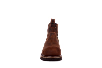 Buckboot dealer boot: waterproof safety boot with goodyear welted construction
