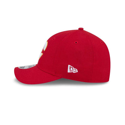 This is a Calgary Flames NHL Team Red 9FORTY M-Crown Adjustable Cap 5