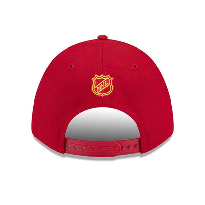 This is a Calgary Flames NHL Team Red 9FORTY M-Crown Adjustable Cap 7