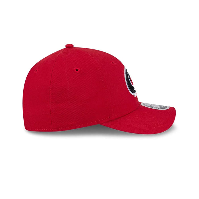 This is a Carolina Hurricanes NHL Team Red 9FORTY M-Crown Adjustable Cap 6
