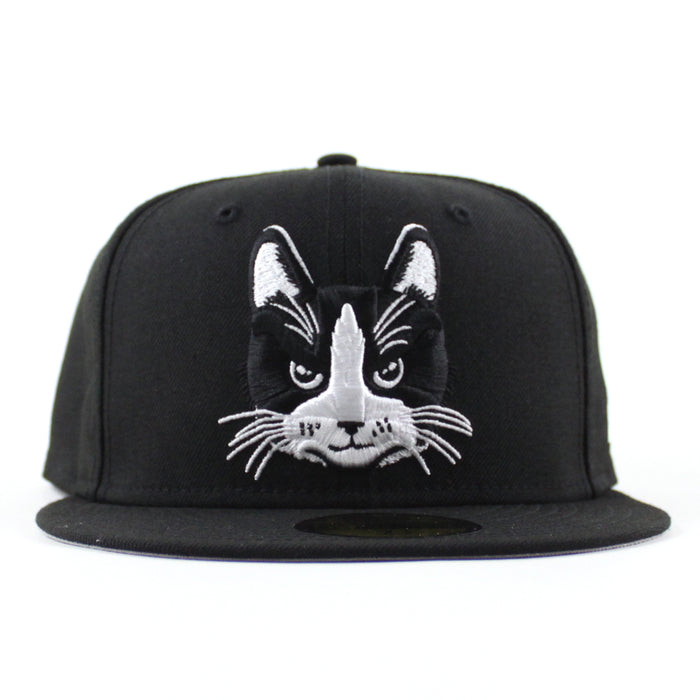 CAT New Era 59Fifty Fitted Hat (Black Gray Under Brim)