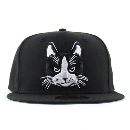 CAT New Era 59Fifty Fitted Hat (Black Gray Under Brim)