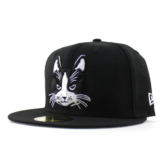 CAT New Era 59Fifty Fitted Hat (Black Gray Under Brim)