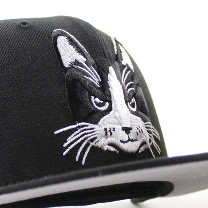 CAT New Era 59Fifty Fitted Hat (Black Gray Under Brim)